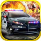 3D Police Run Drag Racing Simulator - A Real Cops Chase Driving Race
