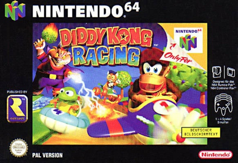 Diddy kong racing courses