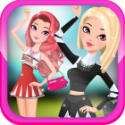 Cheerleader Fashion Dress Up- Salon Games for 