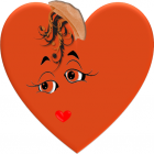 Expressive hearts stickers for iMessage