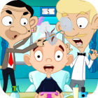 Hair Salon Mr. Bean  Version