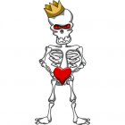 King Bone stickers by Poedil