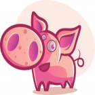Mister Piggy stickers