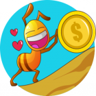 Tiny - The Ant stickers