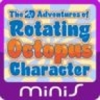 The 2D Adventures of Rotating Octopus Character